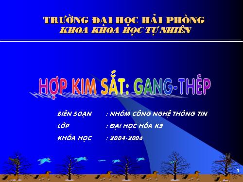 Bài 20. Hợp kim sắt: Gang, thép