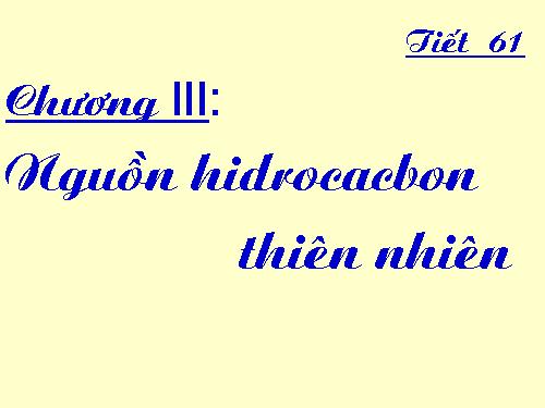 Bài 40. Dầu mỏ và khí thiên nhiên