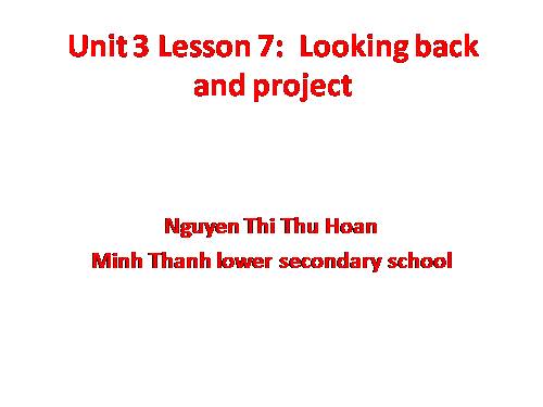 Unit 03. My friends. Lesson 5. Skills 1