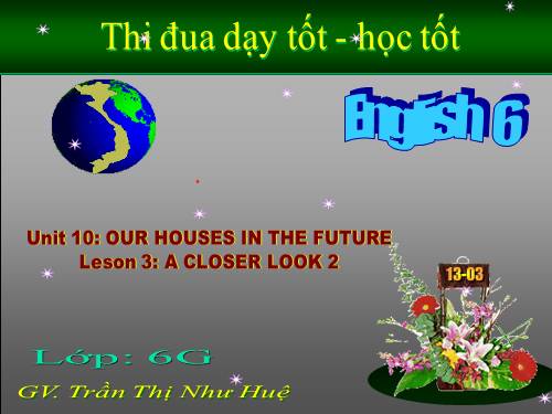 Unit 10. Our houses in the future. Lesson 3. A closer look 2