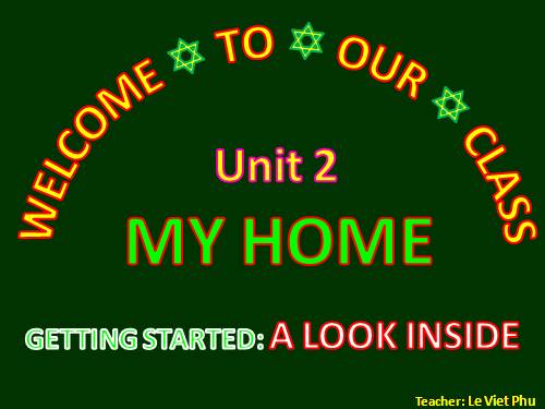 Unit 02. My home. Lesson 1. Getting started