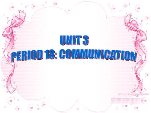 Unit 03. My friends. Lesson 4. Communication