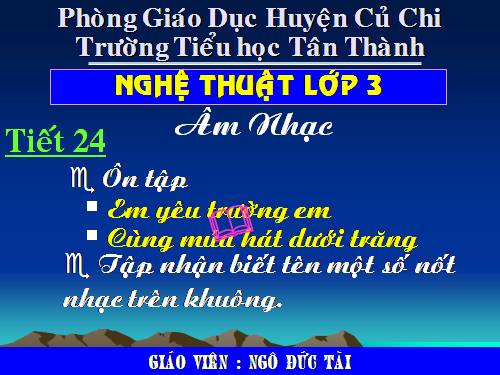 Bài 8. Em yêu trường em