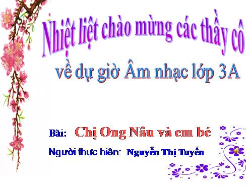 Bài 10. Chị Ong nâu và em bé