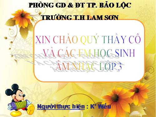 Bài 8. Em yêu trường em