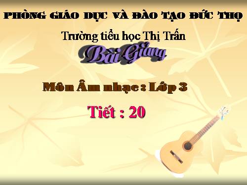 Bài 8. Em yêu trường em