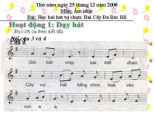 Bài 17. Cây đa Bác Hồ