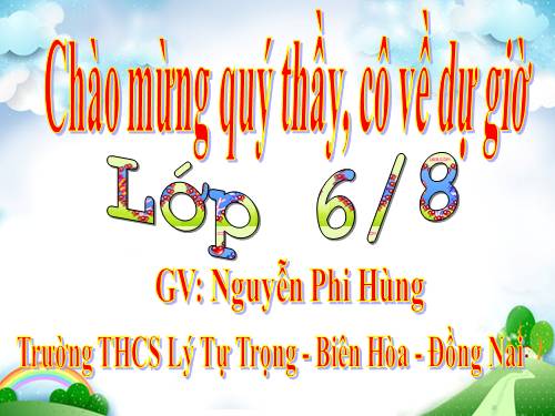 Chương I. §9. Vẽ đoạn thẳng cho biết độ dài