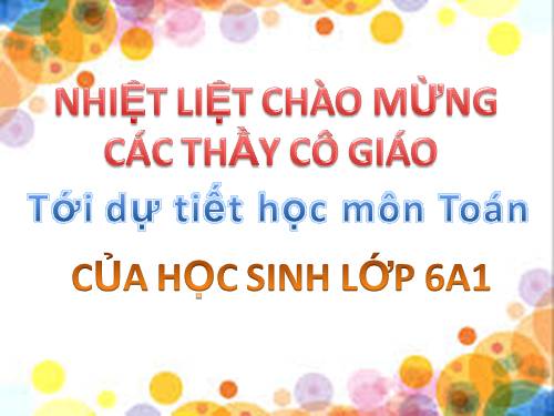 Chương I. §9. Vẽ đoạn thẳng cho biết độ dài