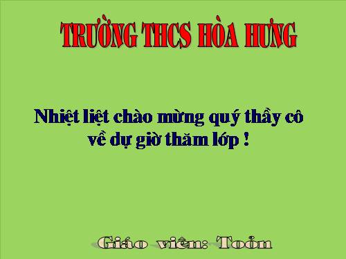 Chương I. §10. Trung điểm của đoạn thẳng