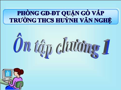 Ôn tập Chương I. Đoạn thẳng