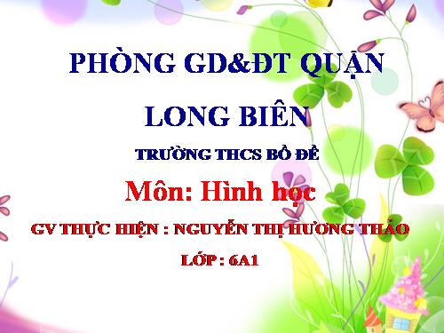 Chương II. §6. Tia phân giác của góc