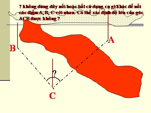 Chương II. §7. Thực hành đo góc trên mặt đất