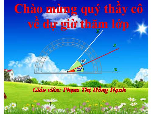 Chương II. §6. Tia phân giác của góc