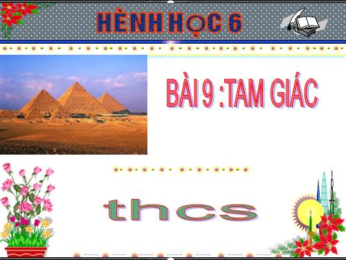 Chương II. §9. Tam giác