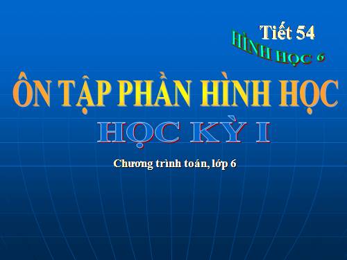 Ôn tập Chương I. Đoạn thẳng