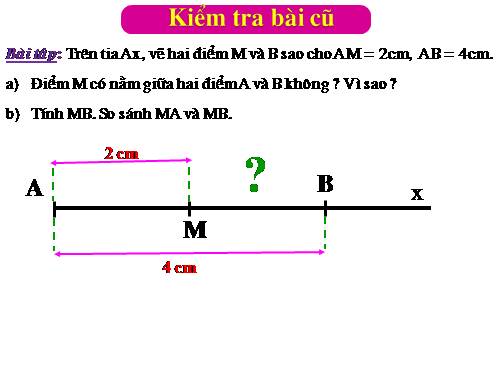 Chương I. §10. Trung điểm của đoạn thẳng