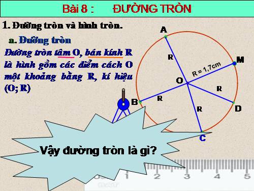 Chương II. §8. Đường tròn