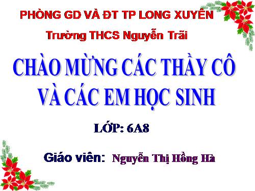 Chương II. §9. Tam giác