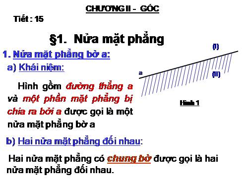 Chương II. §1. Nửa mặt phẳng