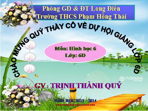 Chương I. §9. Vẽ đoạn thẳng cho biết độ dài