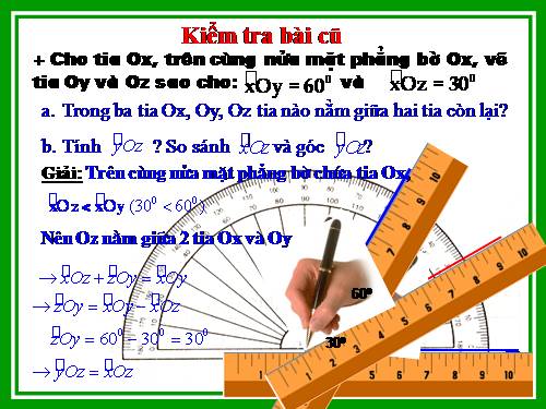 Chương II. §6. Tia phân giác của góc