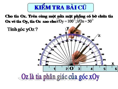 Chương II. §6. Tia phân giác của góc