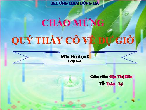 Chương I. §9. Vẽ đoạn thẳng cho biết độ dài