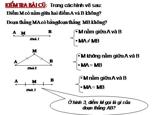 Chương I. §10. Trung điểm của đoạn thẳng