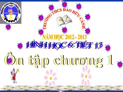 Ôn tập Chương I. Đoạn thẳng