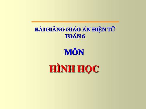 Chương II. §1. Nửa mặt phẳng