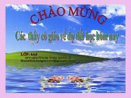 Chương II. §5. Vẽ góc cho biết số đo