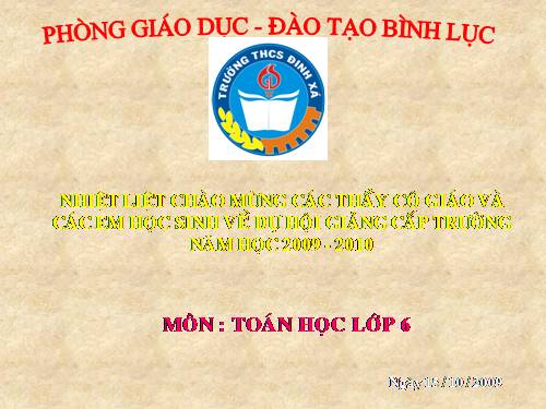 Chương I. §7. Độ dài đoạn thẳng