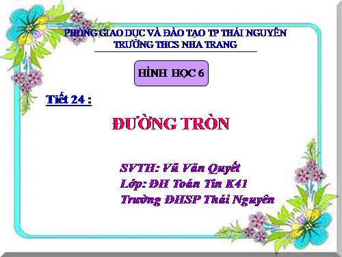 Chương II. §8. Đường tròn