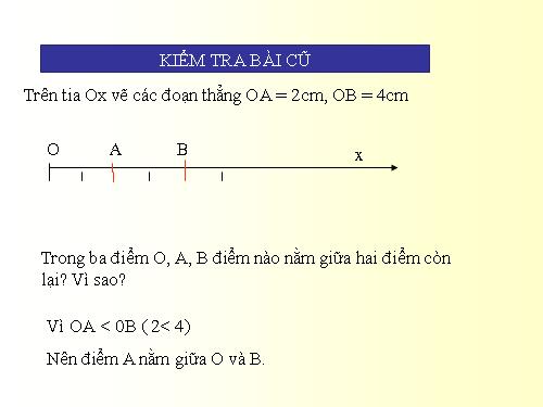 Chương I. §10. Trung điểm của đoạn thẳng