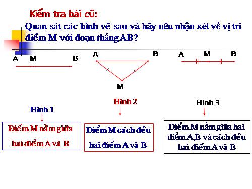 Chương I. §10. Trung điểm của đoạn thẳng