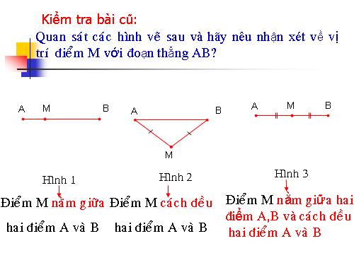 Chương I. §10. Trung điểm của đoạn thẳng