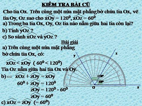 Chương II. §6. Tia phân giác của góc