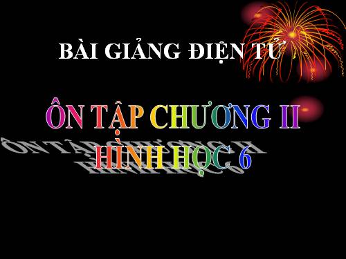 Ôn tập Chương II. Góc