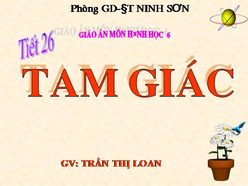 Chương II. §9. Tam giác