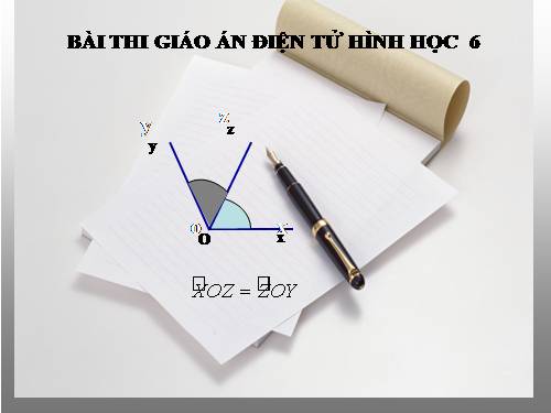 Chương II. §6. Tia phân giác của góc