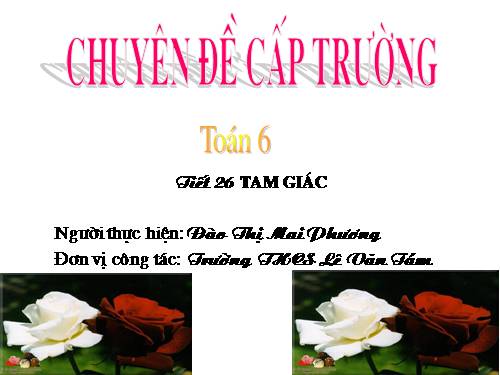 Chương II. §9. Tam giác