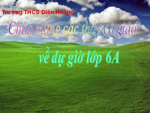 Chương II. §5. Vẽ góc cho biết số đo