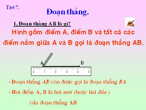 Chương I. §6. Đoạn thẳng