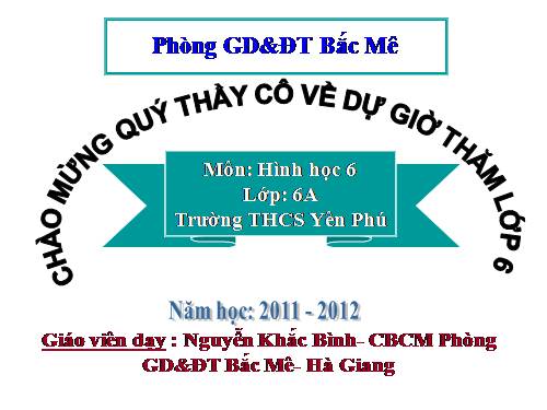 Chương I. §9. Vẽ đoạn thẳng cho biết độ dài