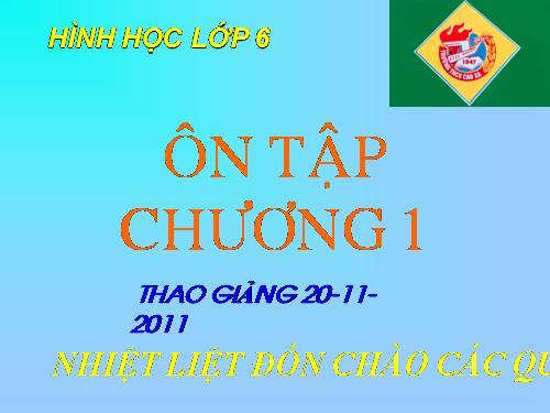 Ôn tập Chương I. Đoạn thẳng