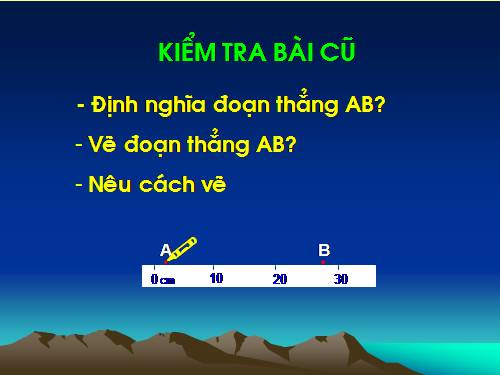 Chương I. §7. Độ dài đoạn thẳng