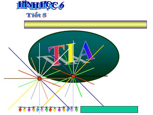 Chương I. §5. Tia