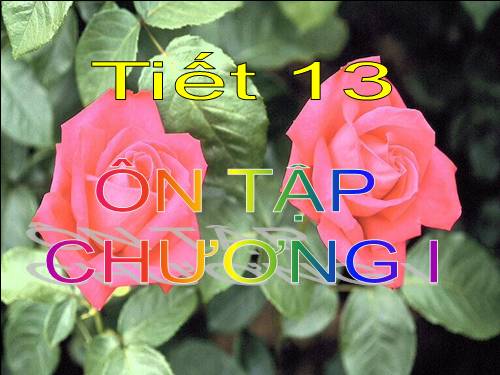 Ôn tập Chương I. Đoạn thẳng