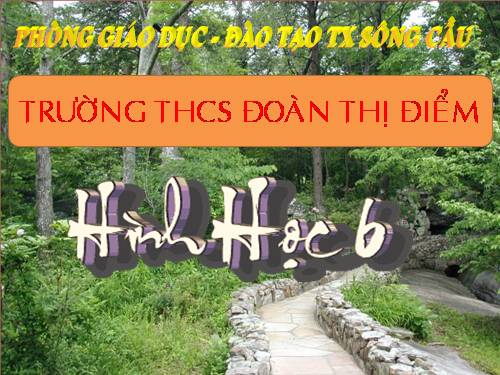 Chương I. §6. Đoạn thẳng